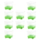 thumbnail image 3 of 10x Macetas Para Vivero Macetas Para Plantas Bonsai Interior Exterior Flor Verde, 3 of 5