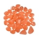 thumbnail image 2 of 50 Uds Piedras Luminosas Guijarros Decoración Decorativa Brillan En La Oscuridad Rocas Naranja Claro, 2 of 5