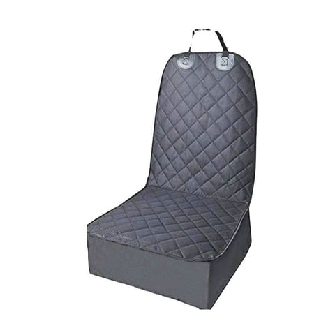 Xusx111 - Cubierta Del Asiento Del Coche Del Perro, Tapa Delantera De Mascotas Para Coches, Camiones Y Suv - Impermeable Y Antideslizante Del Asiento Del Perro, (Asiento Delantero) Negro