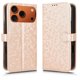 thumbnail image 5 of Funda Cartera Lunares iPhone 17 Pro Max con Tarjetero, Correa y Soporte Oro, 5 of 6