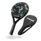 thumbnail image 1 of Pala de Padel 4018 Negra con Verde, 1 of 3