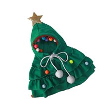Magideal - Conjunto De Disfraces De Navidad Para Mascotas Sombrero De De Navidad Cabo Disfraces Ropa Capa Para Perros Pequeños Y Medianos Accesorios Para S