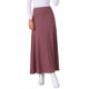 thumbnail image 1 of INSPIRE CHIC Falda de Mujer Cintura Alta Elástica Sólida Ligera Flowy Flare Casual Maxi Faldas XS Burdeos, 1 of 6