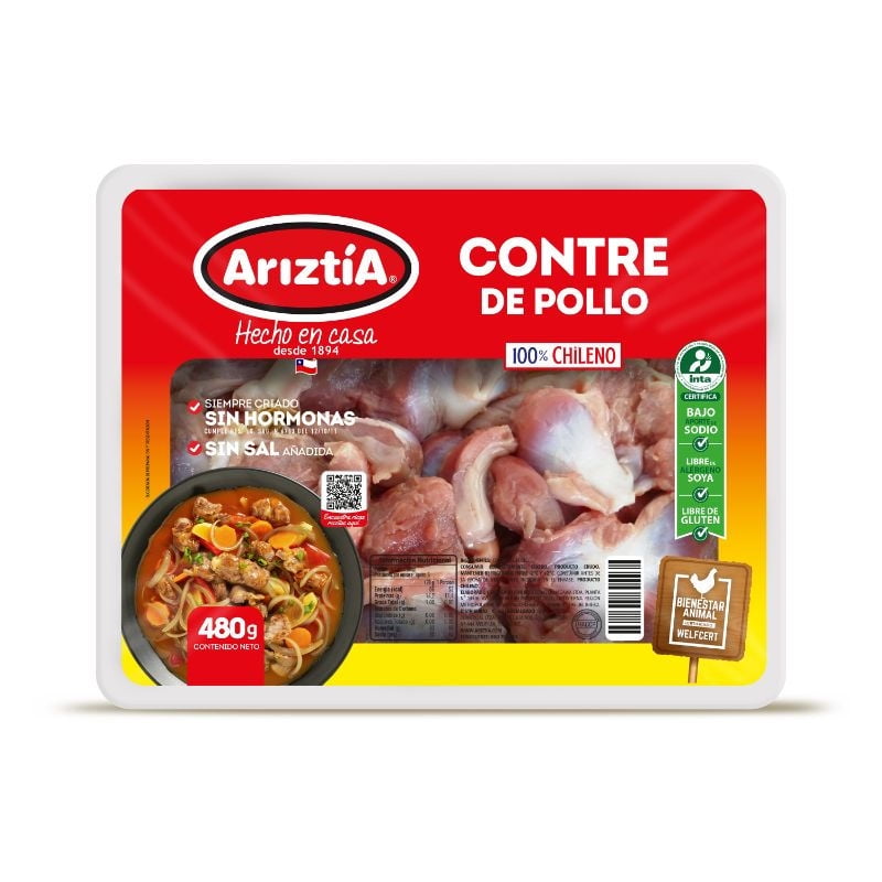 Contre De Pollo 480 g Ariztia