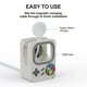 thumbnail image 5 of Soporte de carga de silicona para Apple Watch 8/7/6/5/4/3/SE 45MM Soporte de carga con base de soporte de diseño de consola de juegos-Azul, 5 of 5