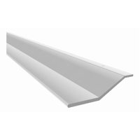 Cubrejunta Metálica Desnivel 1Mt Plata Dvp