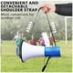 thumbnail image 3 of 120W Professional Bluetooth Megaphone Bullhorn Speaker with Detachable Microphone-Rechargeable Battery&Portable Strap-Siren and Recording-USB/SD/AUX Input-for Police, Cheerleading, Outdoor, 3 of 8