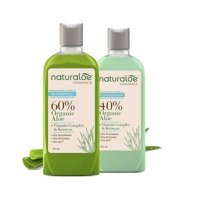 Naturaloe - Shampoo + Acondicionador Hidratación Y Brillo 350Ml