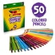 thumbnail image 3 of Lápices de colores Crayola con puntas preafiladas de 50 unidades, no tóxicos, 3 of 8