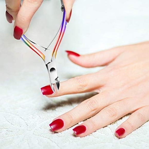 Set Manicure 5 en 1 XUNXMAS Acero Inoxidable Cortacutículas