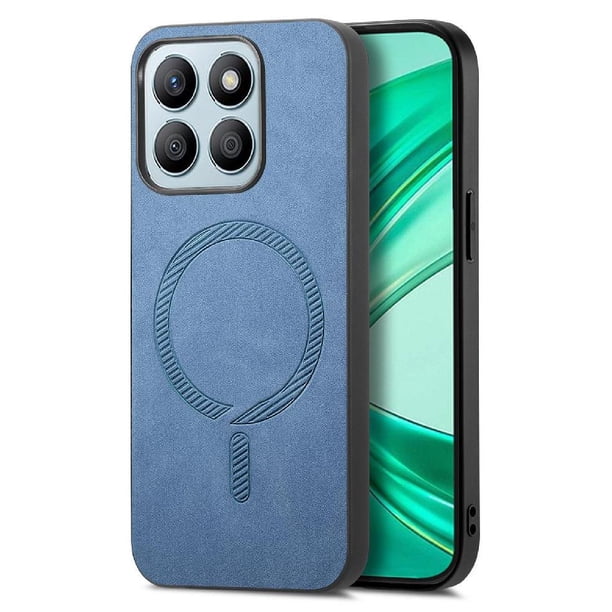Magnetic Slim Case for Honor X8B with Camera Guard & Anti-Scratch Back Blue