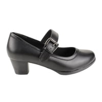 Zapato New Walk Cuequero Correa Negro