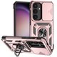 thumbnail image 1 of Funda Resistente Anillo Soporte Samsung Galaxy S25 Plus Privacidad Cámara Montaje Magnético Oro rosa, 1 of 6