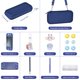 thumbnail image 2 of Paquete de accesorios InnoAura 17 en 1 para Switch Lite con funda azul, 2 of 7