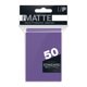 thumbnail image 1 of Protectores de cubierta Ultra Pro Pro-Matte, 50 quilates, color morado, 1 of 2