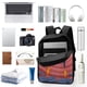thumbnail image 3 of Sam Bigotes-theme Backpack, Campus style schoolbag Bookbag with Adjustable Shoulder Straps And Large Zip Compartment, Unisex Travel Bags., 3 of 6