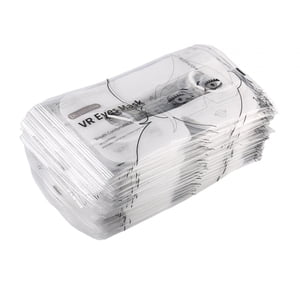 Bothyi - 50X Máscaras Desechables Para Ojos Vr Realidad Virtual Vr Relleno Vr Mascarilla Sanitaria Blanco