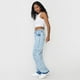 thumbnail image 4 of Jeans Mujer Straight Fit Noventero Azul Claro Corona, 4 of 5