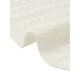 thumbnail image 5 of INSPIRE CHIC Suéter con nudo delantero para mujer, cárdigan corto de punto con mangas 3/4, abierto al frente, casual y elegante M Blanco, 5 of 6