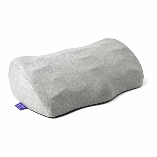 Reposapiés ergonómico Cushion Lab para debajo del escritorio, taburete de espuma viscoelástica con d