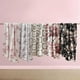 thumbnail image 2 of Manta Betsey Johnson vintage con estampado floral negro, 50 x 70 cm, 2 of 3