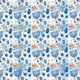 thumbnail image 3 of Papel de Regalo Izzy 'n' Dizzy Azul Metálico 43 cm x 3,6 m, 3 of 4