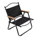 thumbnail image 1 of Silla Kermit Plegable Portátil Camping Apoya Brazos Negro, 1 of 3