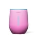 thumbnail image 1 of Vaso de vino sin tallo Corkcicle, 12 onzas, triple aislante, rosa, 1 of 8