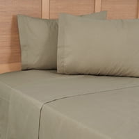 Mashini - Sabana 144 Hilos Lisa 2 P Verde