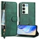 thumbnail image 1 of FOXDOCK Funda Tipo Cartera para Tecno Camon 40 Pro 4G Cuero PU con Cremallera y Correa de Muñeca, Ranuras para Tarjetas, Soporte Plegable, Cierre Magnético, 1 of 5