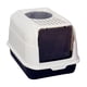 thumbnail image 4 of Caja de arena cerrada para gatos Caja de arena para gatitos Bandeja de arena para gatos Entrada superior con capucha Fácil de limpiar Bandeja de arena Negro, 4 of 5