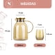 thumbnail image 3 of Set Tetera Vidrio y 6 vasos Damasco, 3 of 7