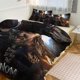 thumbnail image 1 of Venom Print Bedding Set Pattern Duvet Cove Set 3 Pieces 1 Quilt Cover And 2 Pillowcases for Women Men Teens, 1 of 5