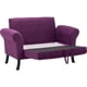 thumbnail image 3 of Banqueta Baul + Respaldo Lua 2C Felpa 20 Morado, 3 of 7