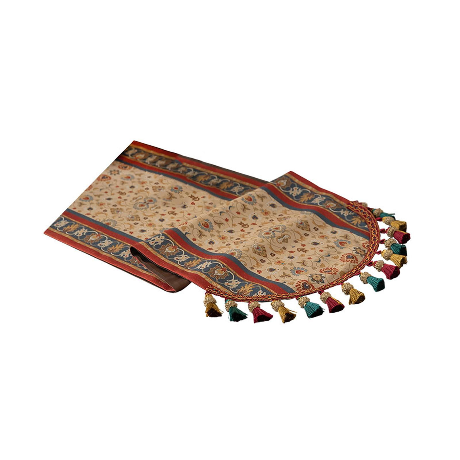 Bothyi - Camino De Mesa Decorativo Rústico Para Camping, Banquete, Poliéster, 40 X 220 Cm