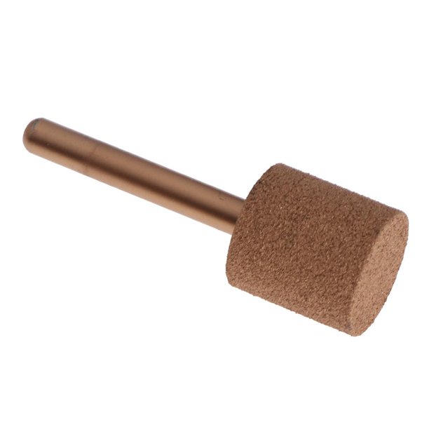 Cilindro De Diamante Con Cabezal De Pulido, Puntas Cilíndricas Recubiertas, Grano 100, 20mm