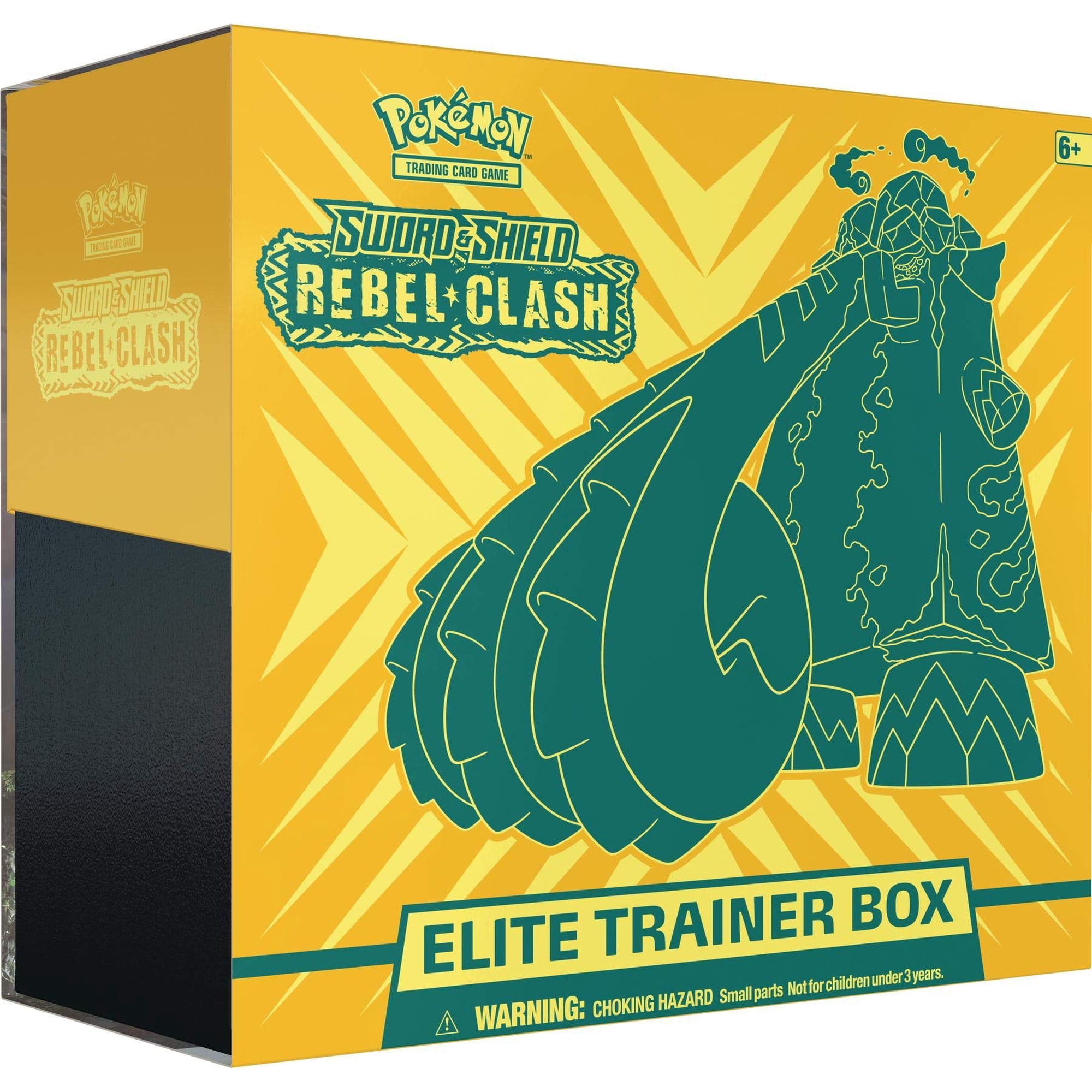 Caja Élite del Juego de Cartas Pokémon Sword & Shield - Rebel Clash