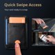 thumbnail image 4 of Billetera Buffway Alaska Negra Slim de Cuero con Bloqueo RFID, 4 of 7