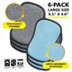 thumbnail image 2 of Scrub-N-Wipe Pad Tuff-Scrub, microfibra, multisuperficie, paquete de 6 unidades, 2 of 6