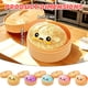 thumbnail image 2 of Juguete antiestrés apretable de dumpling con glitter Zercuop, 2 of 6