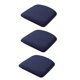 thumbnail image 4 of 3 Fundas Para Sillas De Comedor, Fundas Para Asientos De Sillas De Comedor, Extraíbles, Color Azul Marino, 4 of 5