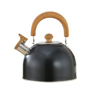 Magideal - Hervidor Con Silbido, Cocina De Inducción Eléctrica, Hervidor Con Tapa Para , Hervidor Clásico De Fondo Plano De Acero Inoxidable Para Exteriores 3 Litros