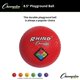 thumbnail image 5 of Pelota Playground Champion Sports Rhino, 8,5 cm de diámetro, color rojo, 5 of 8