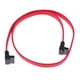 thumbnail image 1 of Cable De Disco Duro De Datos SATA III 6.0Gbps 18"/46cm 90 Grados 26AWG De ángulo Recto, 1 of 5