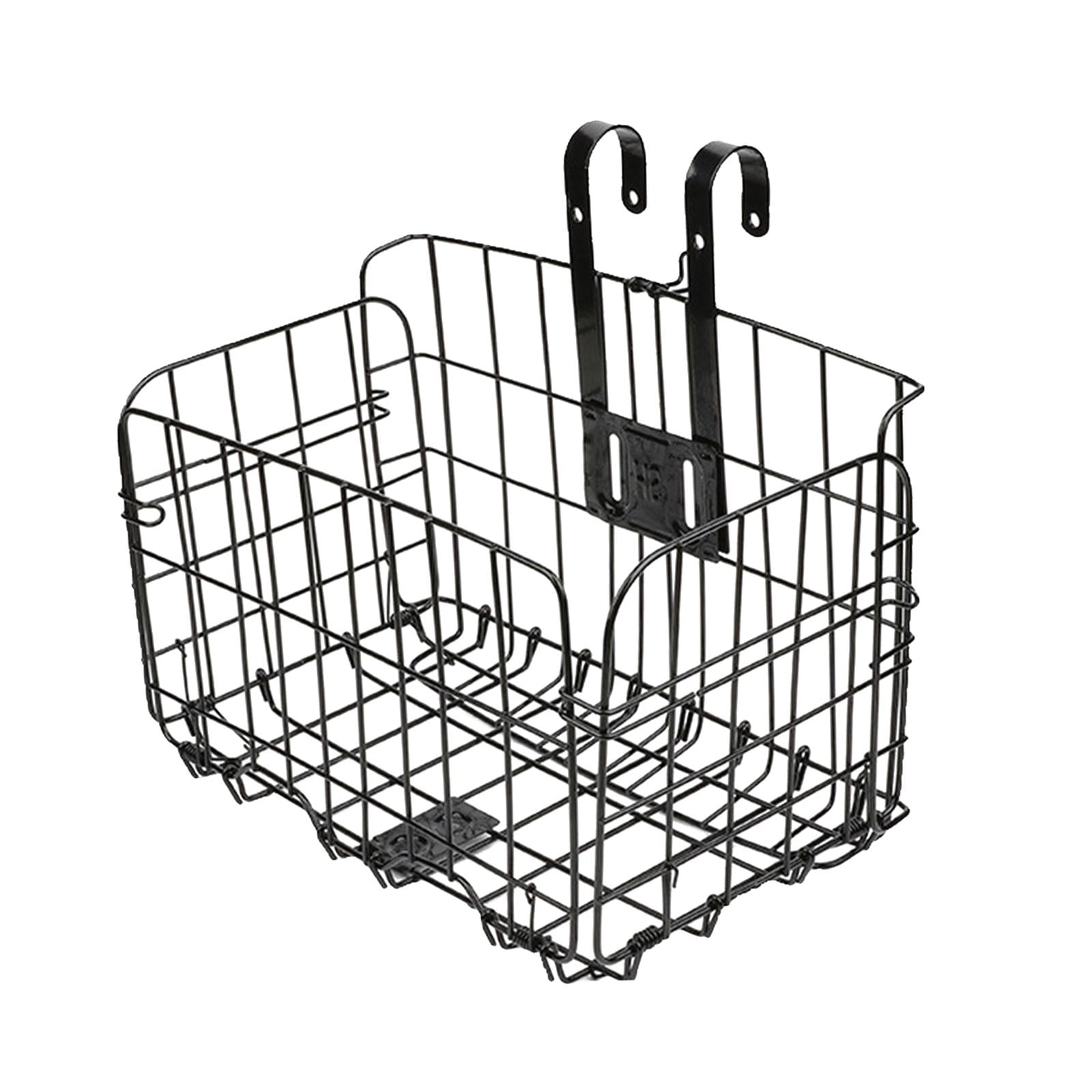 Magideal - Cesta Para Bicicleta, Cesta De Malla De Alambre, Bolsa De Compras, Cesta Colgante Extraíble, Cesta Para Guardar Bicicletas, Bolsa Para Bicicleta Para