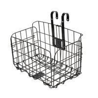 Magideal - Cesta Para Bicicleta, Cesta De Malla De Alambre, Bolsa De Compras, Cesta Colgante Extraíble, Cesta Para Guardar Bicicletas, Bolsa Para Bicicleta Para