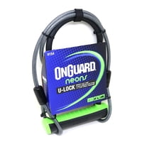 On Guard - Candado U-Lock Neon Series Dt Verde