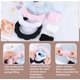 thumbnail image 4 of Sponge Spa Diadema Lavado Rostro Maquillaje Diadema con 2 Pcs Muñequera Mujeres Cute Cuidado de la piel Diademas Terry Towel Cloth Tela Cacampanao Band Maquillaje Eliminación Ducha..., 4 of 7