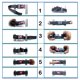 thumbnail image 3 of Candado para refrigerador Vukgahao 41 cm negro (paquete de 2), 3 of 7