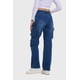 thumbnail image 3 of Jeans Mujer Denim Calce Recto Azul, 3 of 4
